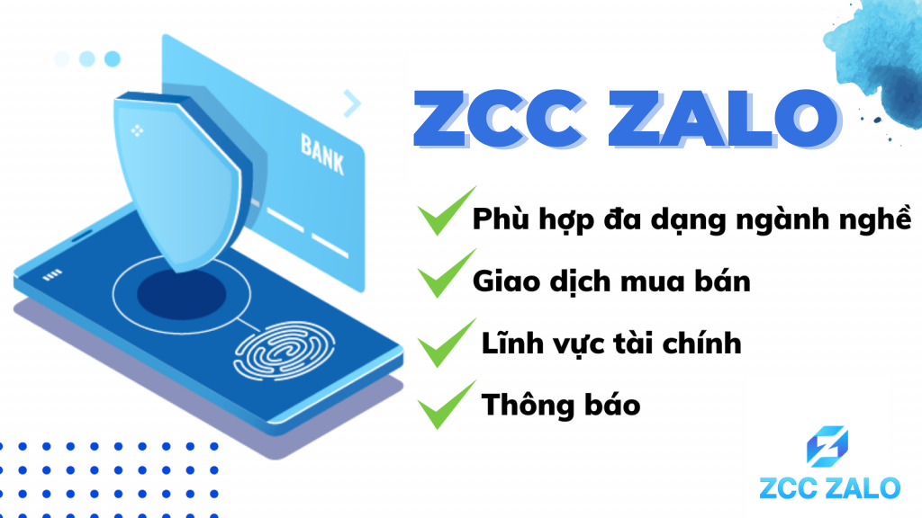 ZCC Zalo phù hợp với đa dạng ngành nghề, lĩnh vực 